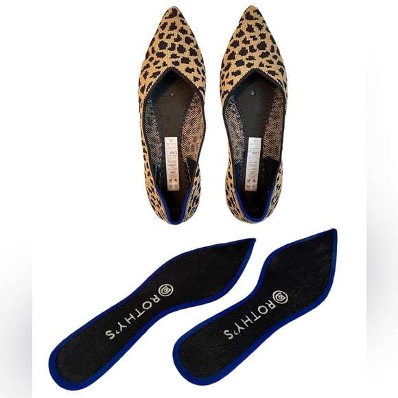 Leopard Rothy’s | Size 6.5 | The Point (Original) - Picture 7 of 8